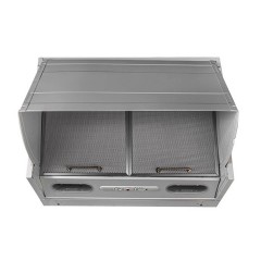 Davoline P 140 Silver Πτυσσόμενος Απορροφητήρας 59.9cm Γκρι 800008107